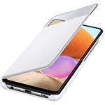Samsung S-View flipové puzdro pre Galaxy A72, biele