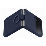 Samsung silikonový kryt s držiakom pre Z Flip 4, Navy