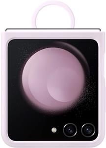 Samsung silikónový kryt s krúžkom pre Galaxy Z Flip 5, Lavender