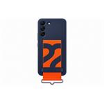 Samsung silikónový kryt s pútkom pre Galaxy S22+, Navy