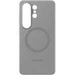 Samsung silikónový magnetický kryt pre Galaxy S26 Ultra, sivý
