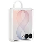 Samsung silikónový magnetický kryt s krúžkom pre Galaxy Z Flip 8, Cream