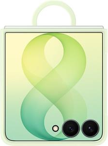 Samsung silikónový magnetický kryt s krúžkom pre Galaxy Z Flip 8, Mint