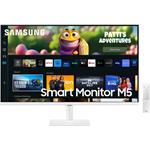 Samsung Smart Monitor M50C, 32", biely