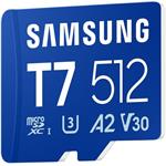 Samsung T7, microSDXC karta, 512 GB