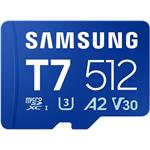 Samsung T7, microSDXC karta, 512 GB