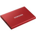 Samsung T7 Serie, externý SSD, 1TB, 2,5", červený