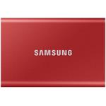 Samsung T7 Serie, externý SSD, 1TB, 2,5", červený