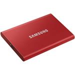 Samsung T7 Serie, externý SSD, 500GB, 2,5", červený