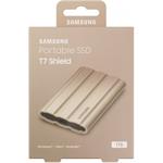 Samsung T7 Shield, externý SSD, 1 TB, béžový