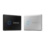 Samsung T7 Touch, externý SSD, 500 GB, strieborný