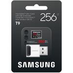 Samsung T9, microSDXC karta, 256 GB + USB Adaptér
