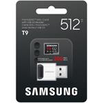 Samsung T9, microSDXC karta, 512 GB + USB Adaptér