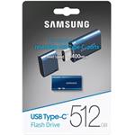 Samsung USB-C Flash Drive, 512 GB, modrý