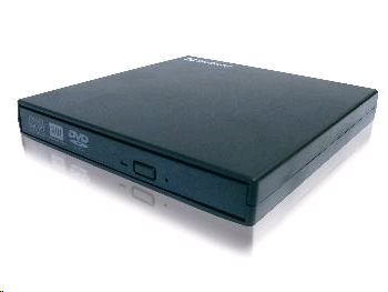 Sandberg externá mini DVD napaľovačka, USB 2.0, čierna
