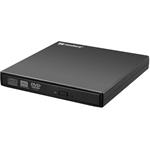 Sandberg externá mini DVD napaľovačka, USB 2.0, čierna