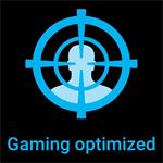 Sandberg HeroBlaster herné bezdrôtové slúchadlá, čierna