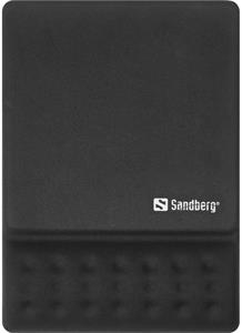 Sandberg Memory Foam Mousepad Square, podložka pod myš, čierna
