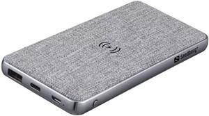 Sandberg Powerbank 10 000 mAh, PD 20W, bezdrôtové nabíjanie, (rozbalené)