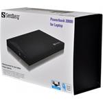 Sandberg PowerBank pre notebook, 20 000mAh, čierny