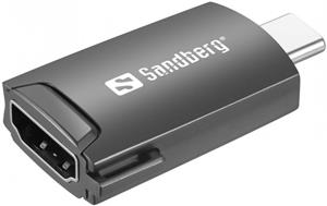 Sandberg redukcia USB-C na HDMI M/F, krátka