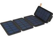 Sandberg Solar 4-Panel + Powerbank 12000 mAh, 2x USB , Wireless Qi, černá