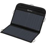 Sandberg Solar Charger 13W 2xUSB, solárna nabíjačka, čierna