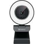 Sandberg Streamer USB Webcam Pro Elite, čierna