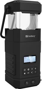 Sandberg Survivor Lantern All-in1 10 000mAh, čierna
