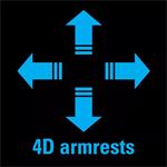 Sandberg VOODOO herné kreslo, čierno-biele