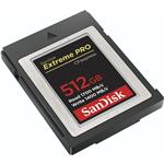 SanDisk CF Extreme PRO, CFexpress, 512 GB, Type B