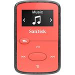 SanDisk Clip Jam, MP3 prehrávač, červený