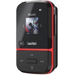 SanDisk Clip Sport Go 16 GB, MP3, červený