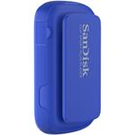 SanDisk Clip Sport Plus 32 GB, hudobný prehrávač, modrý
