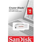 SanDisk Cruzer Blade 16GB, biela