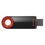 SanDisk Cruzer Dial 64 GB, čierno-červený