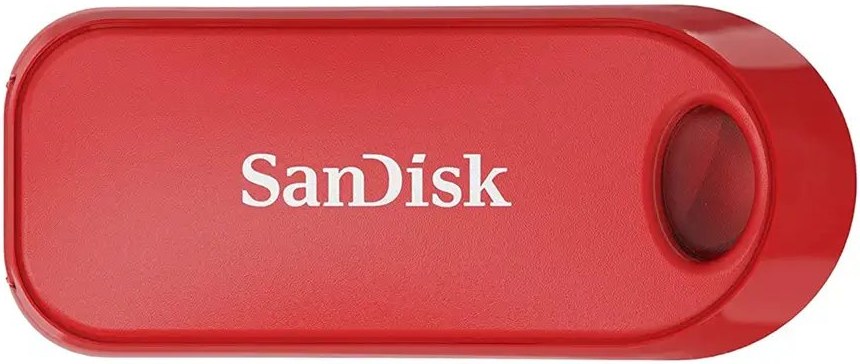 SanDisk Cruzer Snap 32 GB, červený