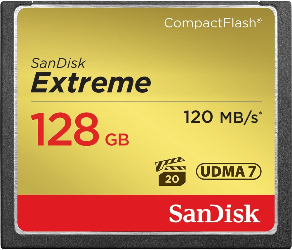 SanDisk Extreme CF 128GB 120MB/s UDMA7