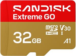 SanDisk Extreme Go microSDHC, 32 GB