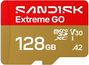 SanDisk Extreme Go microSDXC, 128 GB