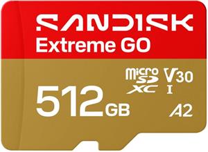 SanDisk Extreme Go microSDXC, 512 GB