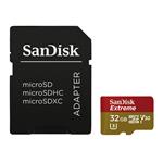 SanDisk Extreme micro SDHC 32GB 90MB/s class 10 UHS-I + adaptér