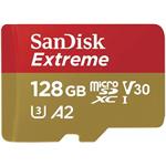 SanDisk Extreme microSDXC 128 GB + SD Adapter