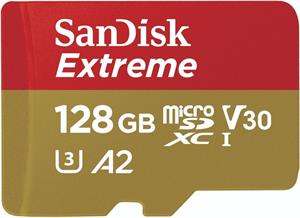 SanDisk Extreme microSDXC, 128 GB