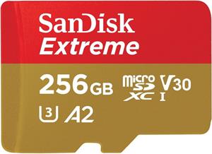 SanDisk Extreme microSDXC, 256 GB