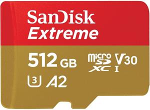 SanDisk Extreme microSDXC, 512 GB