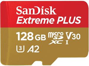 SanDisk Extreme PLUS microSDXC 128GB