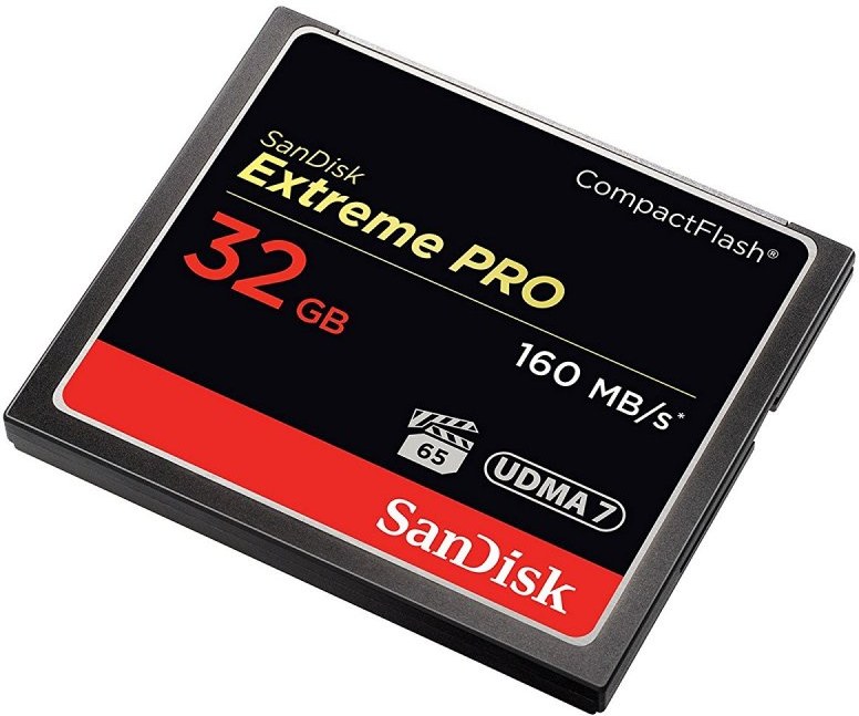 SanDisk Extreme Pro CF 32GB, 160MB/s VPG 65, UDMA 7