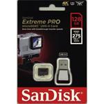 Sandisk Extreme Pro microSDXC 128 GB + USB 3.0 čítačka