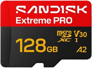SanDisk Extreme PRO microSDXC, 128 GB